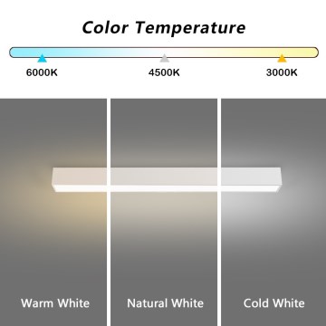 Immax NEO 07258L - Plafonnier à intensité variable NEO LITE LUNGO LED/29W/230V 3000-6000K Wi-Fi Tuya blanc + télécommande