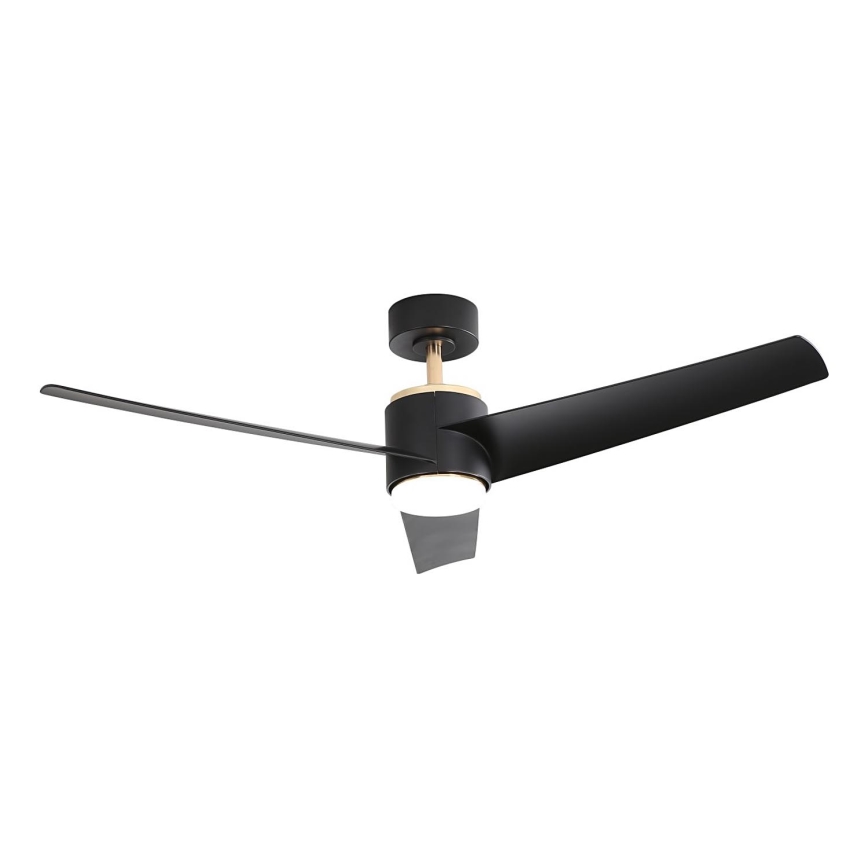 Immax NEO 07280L - Ventilateur de plafond à intensité variable BEAUTY LED/18W/230V Wi-Fi Tuya noir + Télécommande