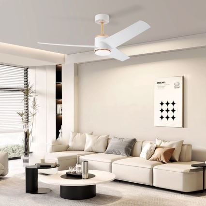 Immax NEO 07281L - Ventilateur de plafond dimmable LED+CCT BEAUTY LED/18W/230V 3000/4000/6000K Wi-Fi Tuya + télécommande