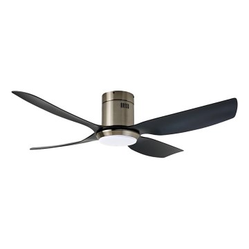Immax NEO 07282L - Ventilateur de plafond dimmable PURE LED+CCT 24W/230V 3000/4000/6000K Wi-Fi Tuya + télécommande