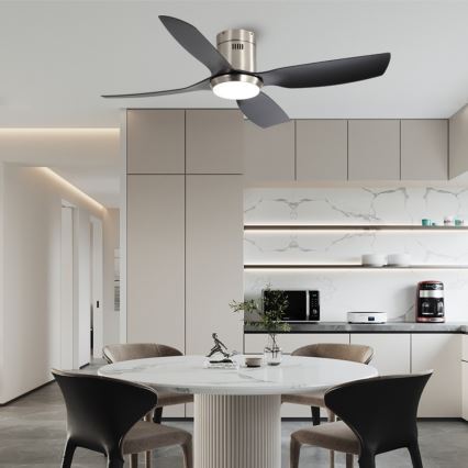Immax NEO 07282L - Ventilateur de plafond dimmable PURE LED+CCT 24W/230V 3000/4000/6000K Wi-Fi Tuya + télécommande