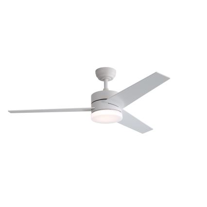 Immax NEO 07284L - Ventilateur de plafond dimmable LED+CCT à vitesse variable LED/24W/230V 3000/4000/6000K Wi-Fi Tuya + télécommande