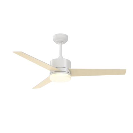 Immax NEO 07284L - Ventilateur de plafond dimmable LED+CCT à vitesse variable LED/24W/230V 3000/4000/6000K Wi-Fi Tuya + télécommande