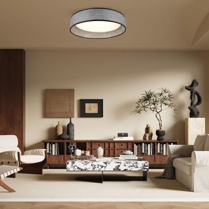 Immax NEO 07287L - Plafonnier LED+CCT dimmable LONA LED/36W/230V 3000-6000K Wi‑Fi Tuya Ø 45,5 cm + télécommande