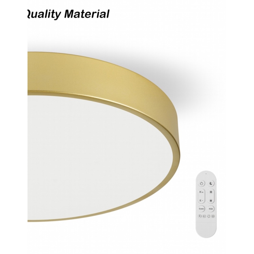 Immax NEO 07292L - LED+CCT Plafonnier à intensité variable SEMPLICI LED/36W/230V 2700-6500K Ø 40 cm + télécommande incluse
