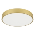 Immax NEO 07292L - Plafonnier LED dimmable NEO LITE SEMPLICI LED/36W/230V 3000–6000K Ø 40 cm Wi‑Fi Tuya, finition dorée + télécommande