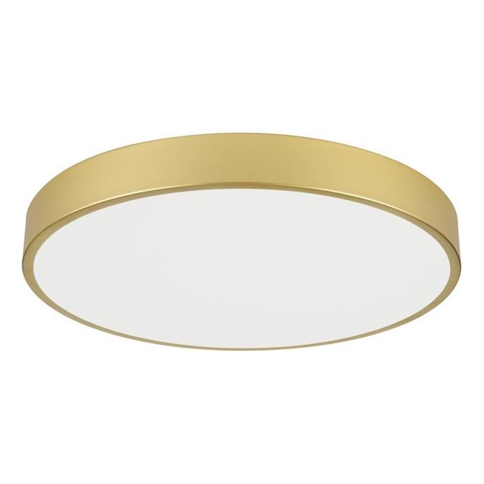 Immax NEO 07293L - Plafonnier LED dimmable NEO LITE SEMPLICI LED/60W/230V 3000–6000K Ø 60 cm Wi‑Fi Tuya doré + télécommande