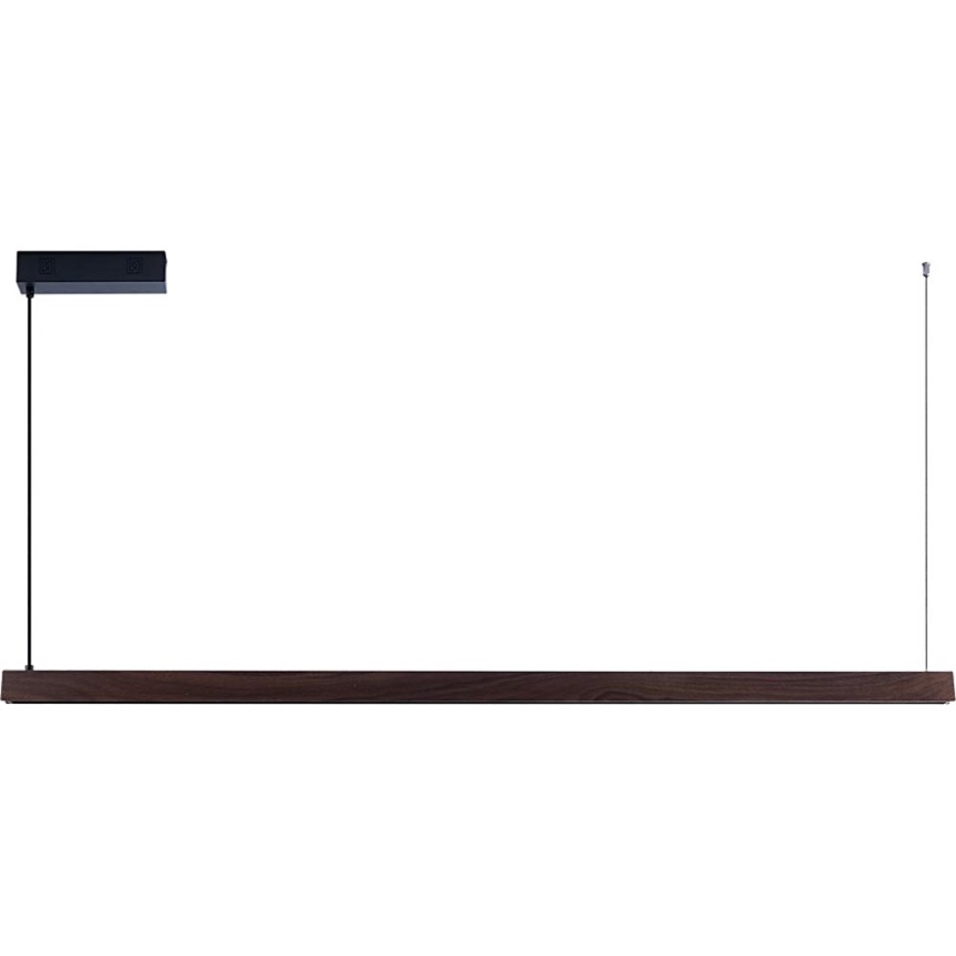 Immax NEO 07302L - Suspension LED dimmable sur câble MADEIRA LED/44W/230V Wi-Fi Tuya 202 cm noyer + télécommande