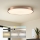 Immax NEO 07323L - Plafonnier LED dimmable SEMPLICI LED/96W/230V Ø 80 cm Wi‑Fi Tuya or rose + télécommande