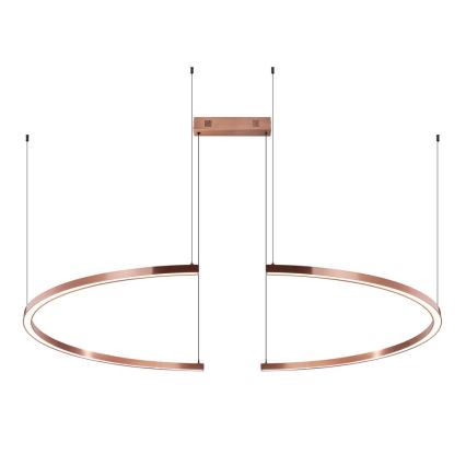 Immax NEO 07328L - suspension LED dimmable sur câble FINO LED/72W/230V 120 cm Tuya or rose + télécommande