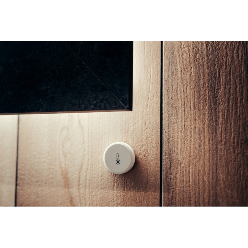 Immax NEO 07501L - Détecteur d'humidité et de température Zigbee 1xCR2032