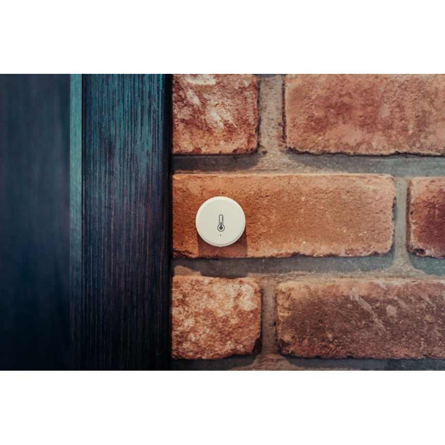 Immax NEO 07501L - Détecteur d'humidité et de température Zigbee 1xCR2032