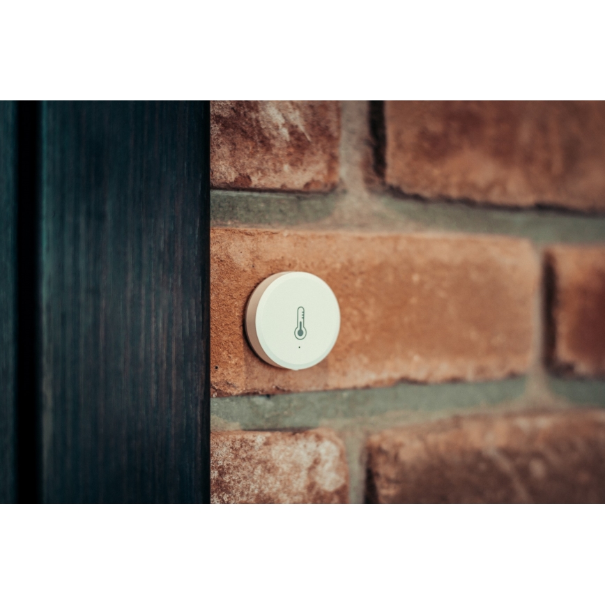 Immax NEO 07501L - Détecteur d'humidité et de température Zigbee 1xCR2032