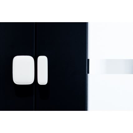 Immax NEO 07511L - LOT 2x Détecteur magnétique pour portes et fenêtres SMART 1xCR2032  Zigbee Tuya