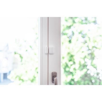 Immax NEO 07511L - LOT 2x Détecteur magnétique pour portes et fenêtres SMART 1xCR2032  Zigbee Tuya