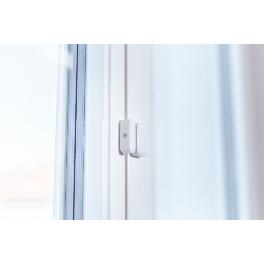 Immax NEO 07511L - LOT 2x Détecteur magnétique pour portes et fenêtres SMART 1xCR2032  Zigbee Tuya