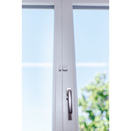 Immax NEO 07511L - LOT 2x Détecteur magnétique pour portes et fenêtres SMART 1xCR2032  Zigbee Tuya