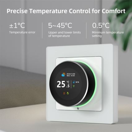Immax NEO 07535L - Thermostat SMART pour chauffage au sol électrique 230V/16A Wi-Fi Tuya