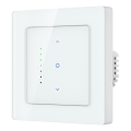 Immax NEO 07540L - Interrupteur intelligent pour commande des stores et volets roulants 230 V, compatible Wi‑Fi Tuya