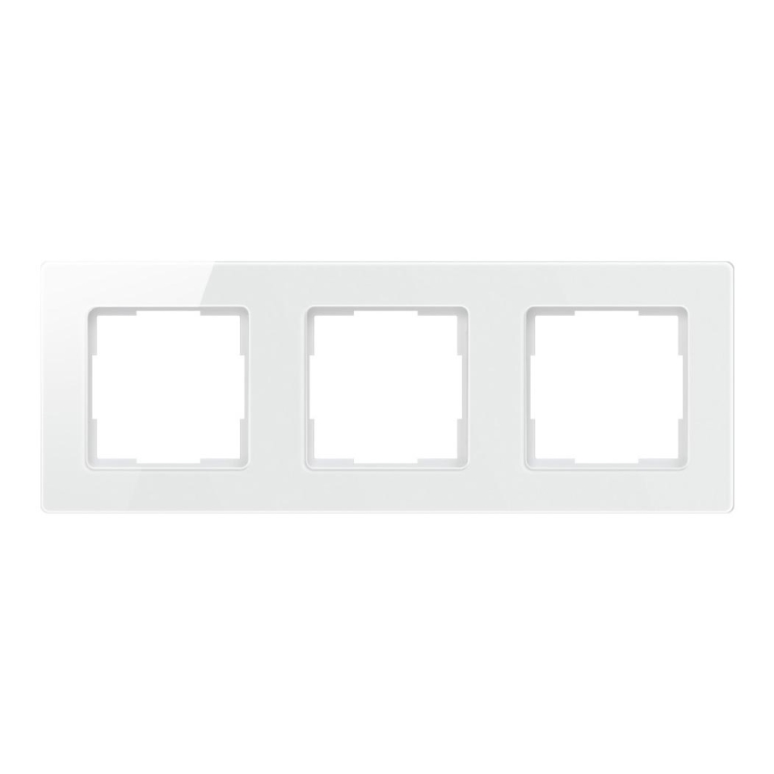 Immax NEO 07542L - Cadre 3Z pour interrupteurs, prises et thermostats