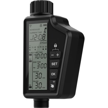 Immax NEO 07556L - Électrovanne d'arrosage 4xAA IP65 Wi‑Fi Tuya