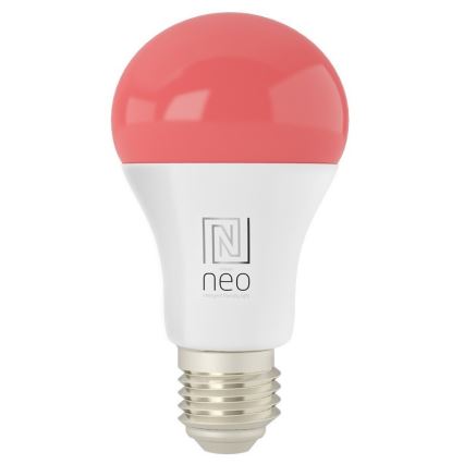 Immax NEO 07712CDO - LOT x3 Ampoule à intensité variable LED RGB+CCT E27/9W/230V Wi-Fi Tuya + télécommande