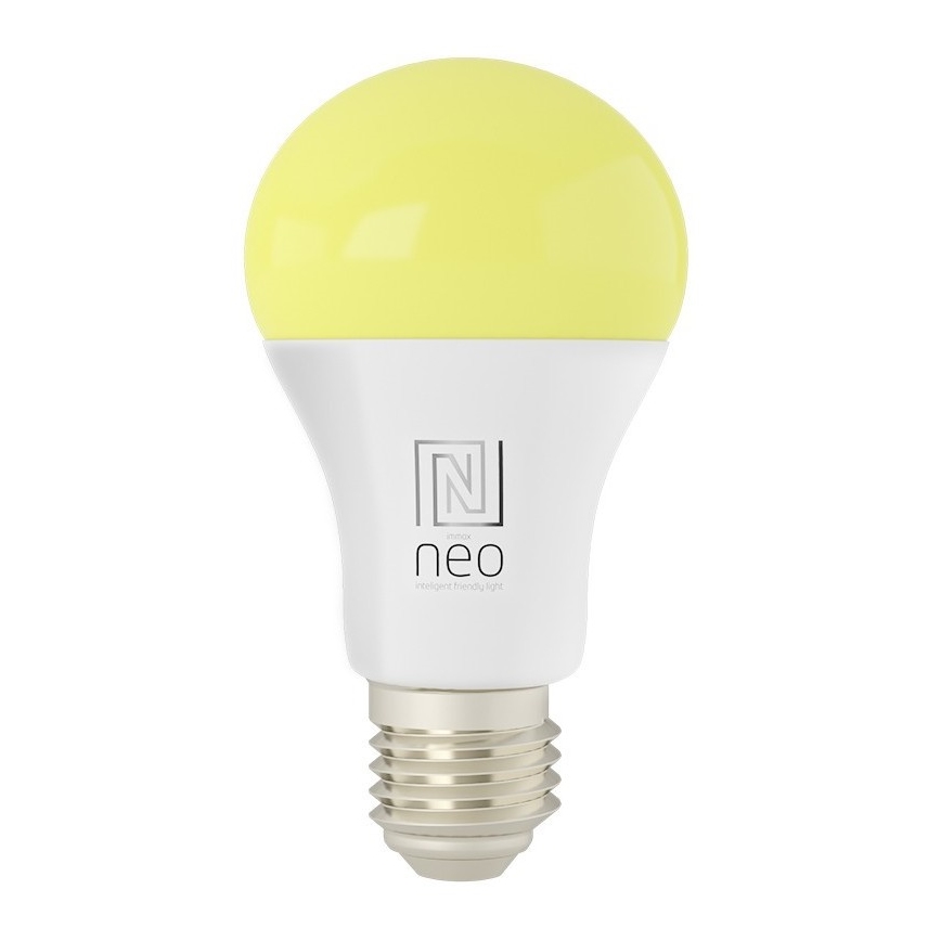 Immax NEO 07712CDO - LOT x3 Ampoule à intensité variable LED RGB+CCT E27/9W/230V Wi-Fi Tuya + télécommande