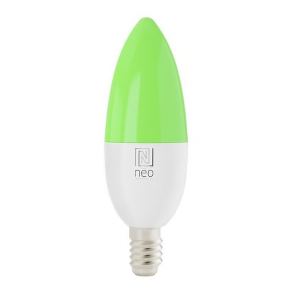 Immax NEO 07716C - LOT 3x LED RGB+CCT Ampoule à intensité variable E14/5,5W/230V Wi-Fi Tuya 2700K