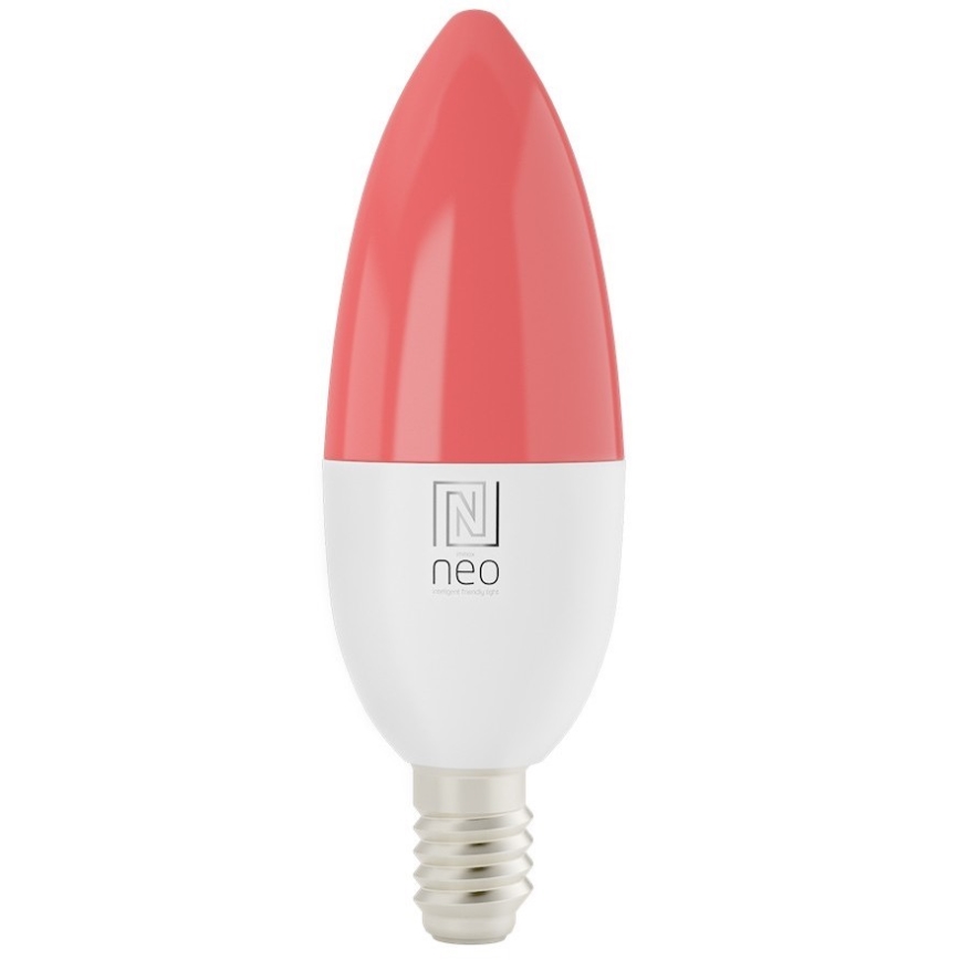 Immax NEO 07716CDO - LOT 3x LED RGB+CCT Ampoule à intensité variable E14/6W/230V Wi-Fi Tuya + télécommande