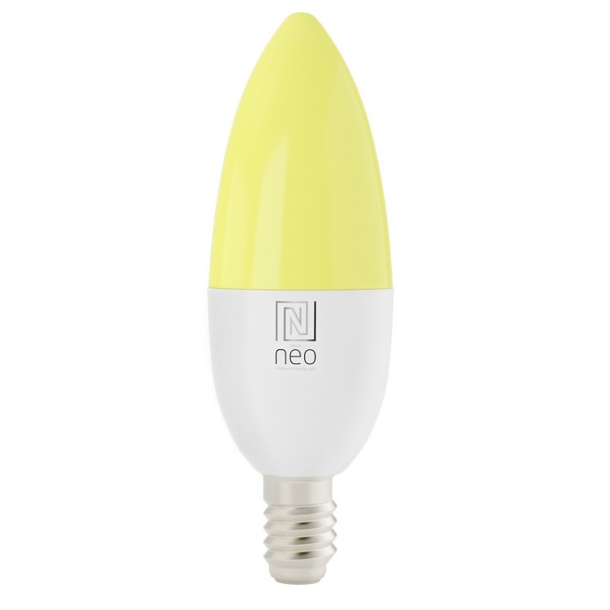 Immax NEO 07716CDO - LOT 3x LED RGB+CCT Ampoule à intensité variable E14/6W/230V Wi-Fi Tuya + télécommande