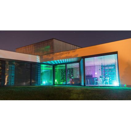 Immax NEO 07724CDO - Lot de 3 ampoules LED RGB+CCT dimmables GU10/4,8W/230V 2700-6500K Wi-Fi Tuya + télécommande
