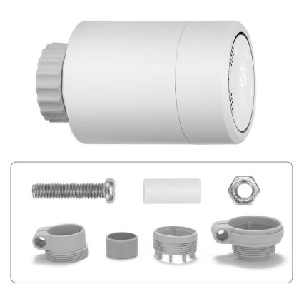 Immax NEO 07732A - LOT 3x Tête thermostatique 2xAA/3V Tuya