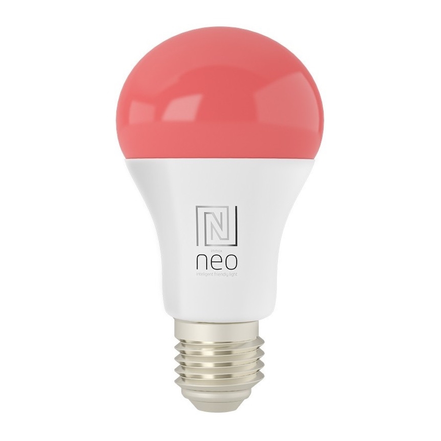 Immax NEO 07733CDO-LOT x3 Ampoule LED RGB + CCT à intensité variable E27/11W/230V Wi-Fi Tuya+Télécommande