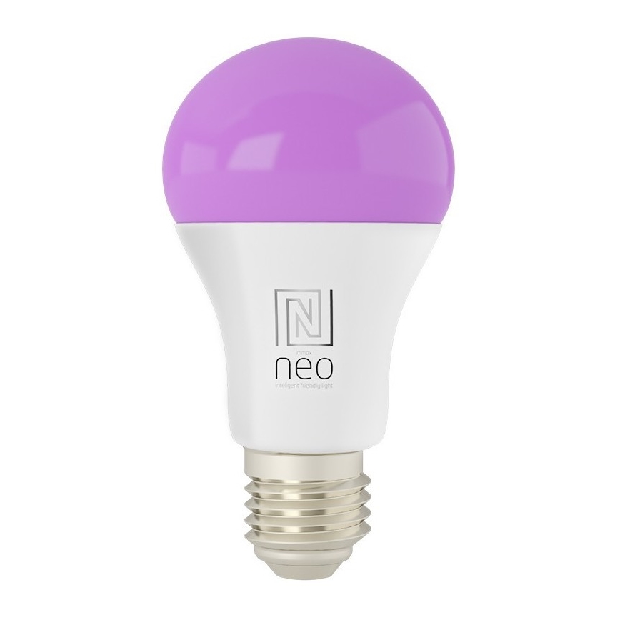 Immax NEO 07733CDO-LOT x3 Ampoule LED RGB + CCT à intensité variable E27/11W/230V Wi-Fi Tuya+Télécommande