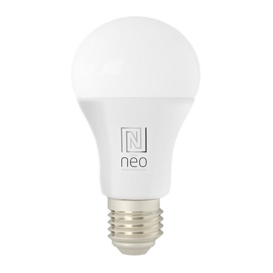 Immax NEO 07733CDO-LOT x3 Ampoule LED RGB + CCT à intensité variable E27/11W/230V Wi-Fi Tuya+Télécommande