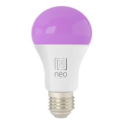 Immax NEO 07733L - LED RGB+CCT Ampoule à intensité variable NEO LITE E27/11W/230V 2700 - 6500K Wi-Fi Tuya