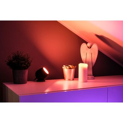 Immax NEO 07739L - LED RGB+CCT Lampe de table à intensité variable ATMOSPHERE LED/3W/5V Wi-Fi Tuya