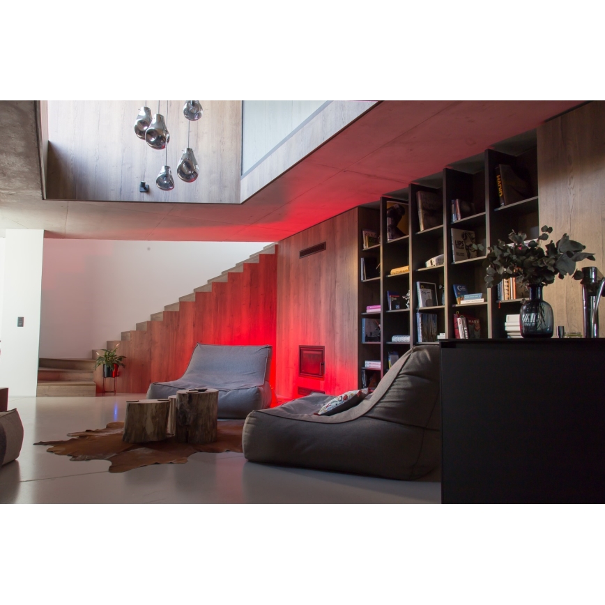 Immax NEO 07745CDO - Pack de 3 ampoules LED RGB+CCT dimmables E14/6W/230V Wi‑Fi + télécommande