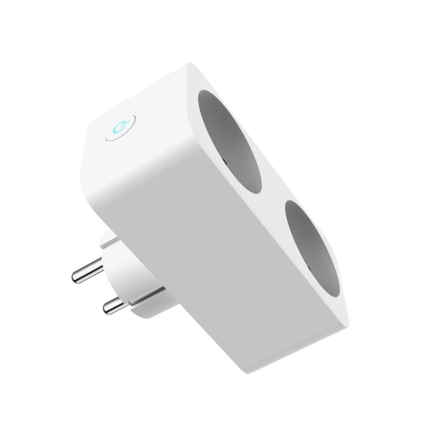 IMMAX - Prise connectée WIFI TUYA 16A + Mesure de consommation