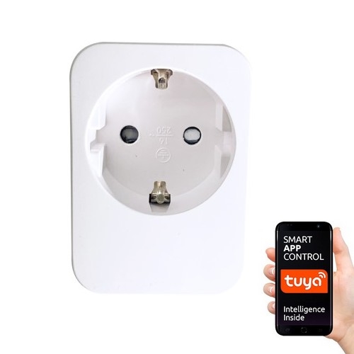 Prise Connectée (Type F), 16A Prise Wifi Compatible Avec Apple