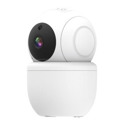 Immax NEO 07766L - Caméra intérieure connectée avec détecteur 4MP 5V Wi-Fi Tuya