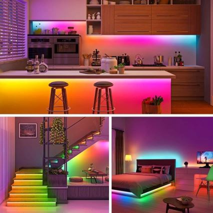 Immax NEO 07790L- Ruban RGB+CCT Ruban à intensité variable NEO SMART LED/15W/230V 3m IP65 Wi-Fi Tuya