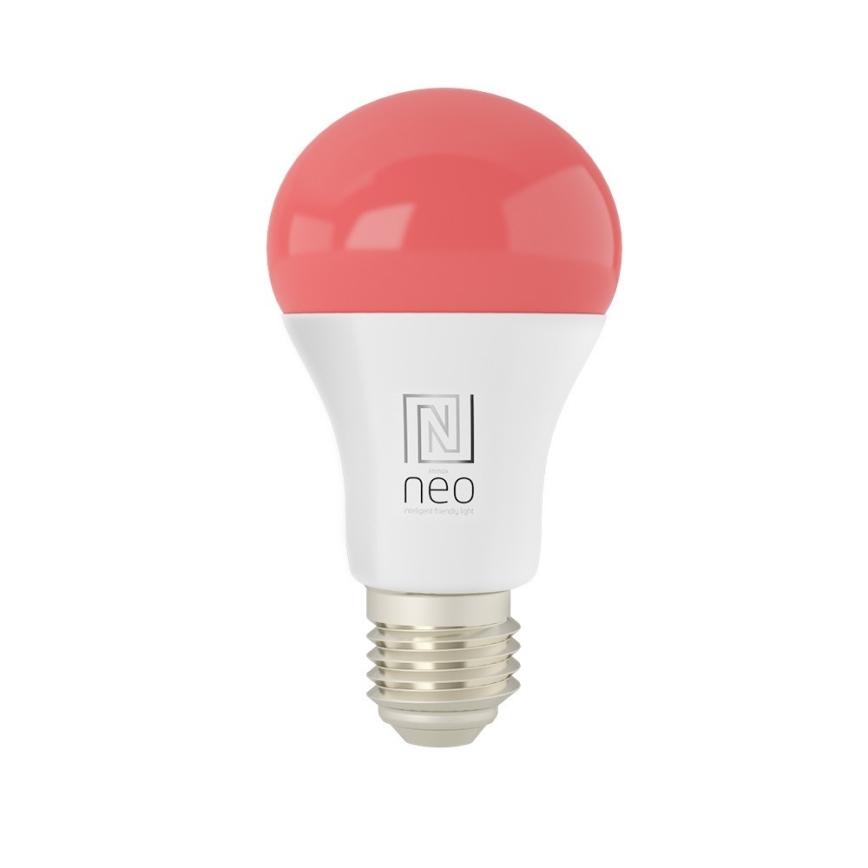 Immax NEO 07794CDO - Lot de 3 ampoules LED RGB+CCT dimmables E27/14W/230V 2700K-6500K Tuya Wi‑Fi + télécommande