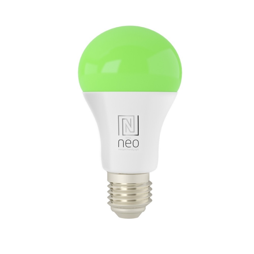 Immax NEO 07794CDO - Lot de 3 ampoules LED RGB+CCT dimmables E27/14W/230V 2700K-6500K Tuya Wi‑Fi + télécommande