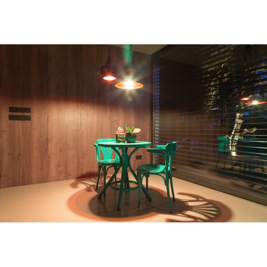 Immax NEO 07806CDO - Lot de 3 ampoules LED CCT dimmables E27/7,3W/230V Tuya Wi-Fi + télécommande