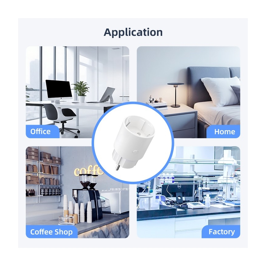 Immax NEO 07813L - Prise intelligente F 3500 W Wi-Fi