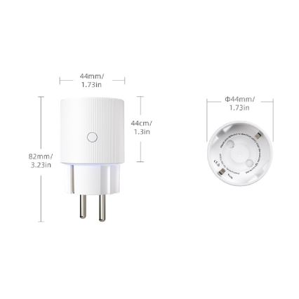 Immax NEO 07813L - Prise intelligente F 3500 W Wi-Fi
