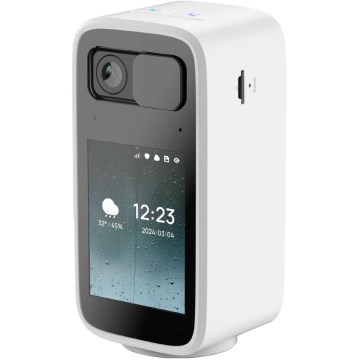 Immax NEO 07814L - Caméra d'intérieur intelligente avec capteur 4 Mpx, alimentation 5 V, Wi‑Fi