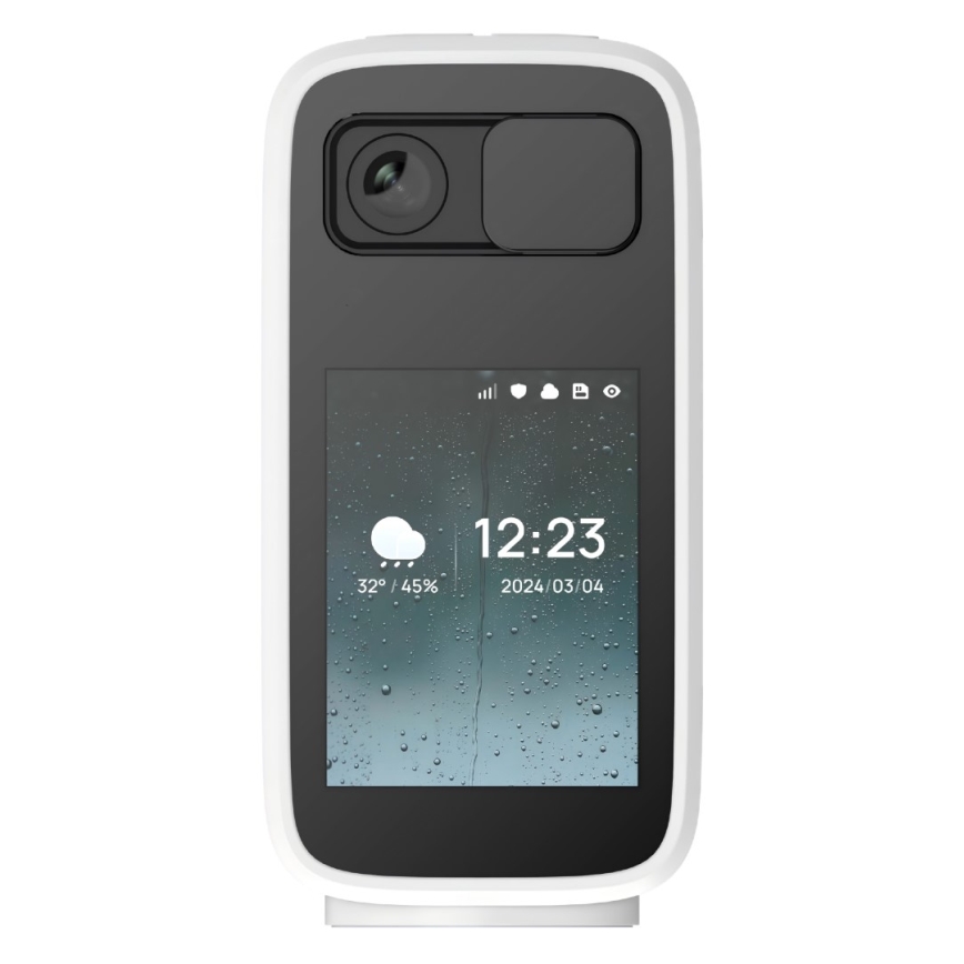 Immax NEO 07814L - Caméra d'intérieur intelligente avec capteur 4 Mpx, alimentation 5 V, Wi‑Fi