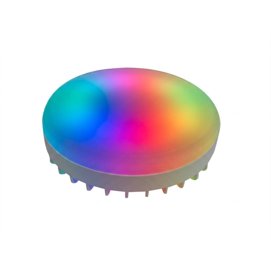 Immax NEO 07816L - Ampoule LED RGB+CCT dimmable GX53/10W/230V 2700-6500K Wi-Fi Tuya